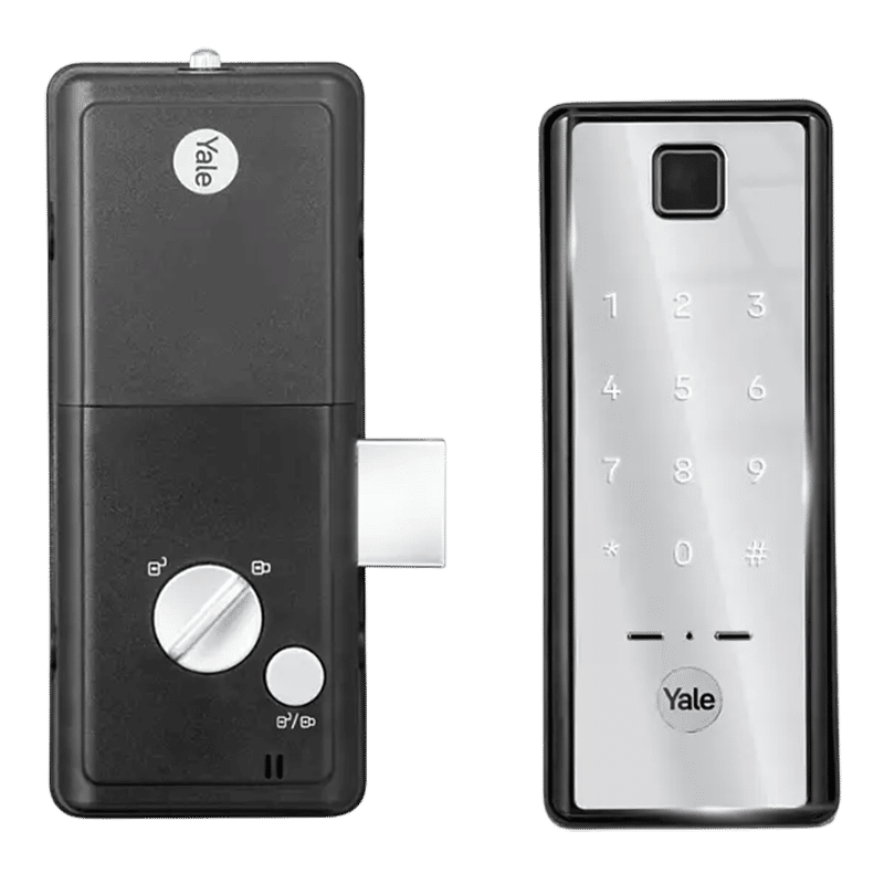 Yale Reflecta Digital Lock (PIN and Fingerprint Access, YREFB, Mirror Finish)_5