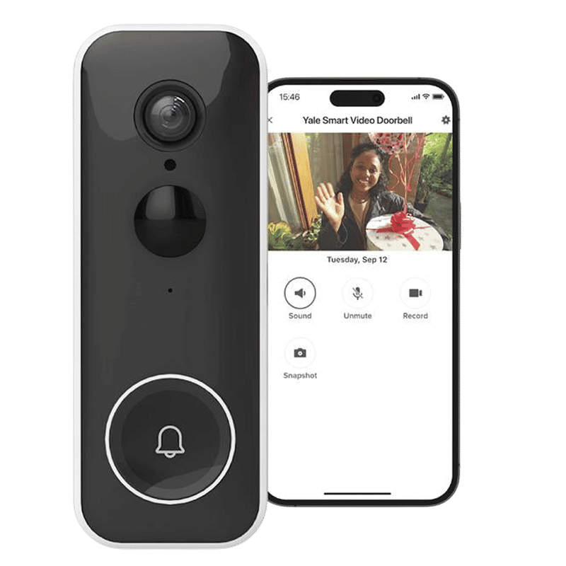 Yale Door Bell (1080p Full HD Image, SV-VDB-1A-W, Black) Yale Door Bell (1080p Full HD Image, SV-VDB-1A-W, Black)_8