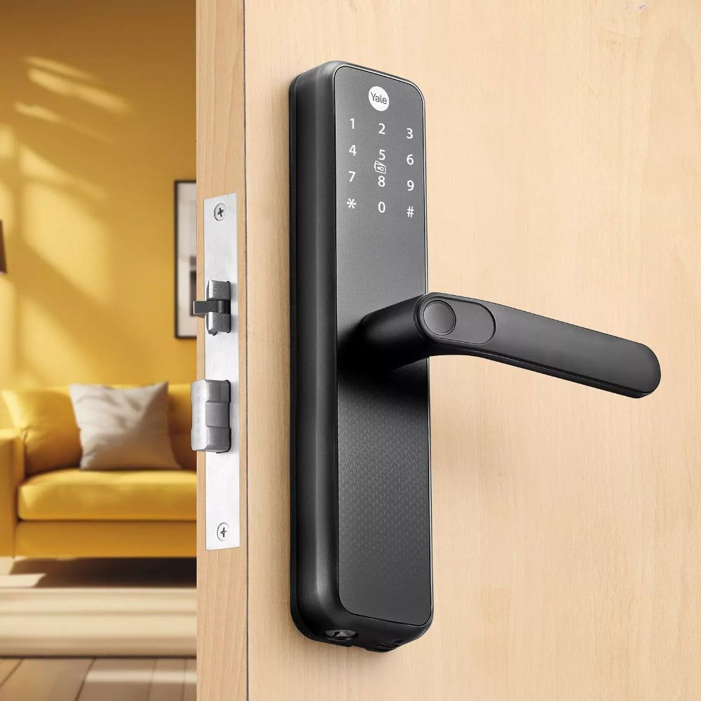 Yale Zuri S Digital Lock (Fingerprint, PIN, RFID & Manual Key Access, Black)_5