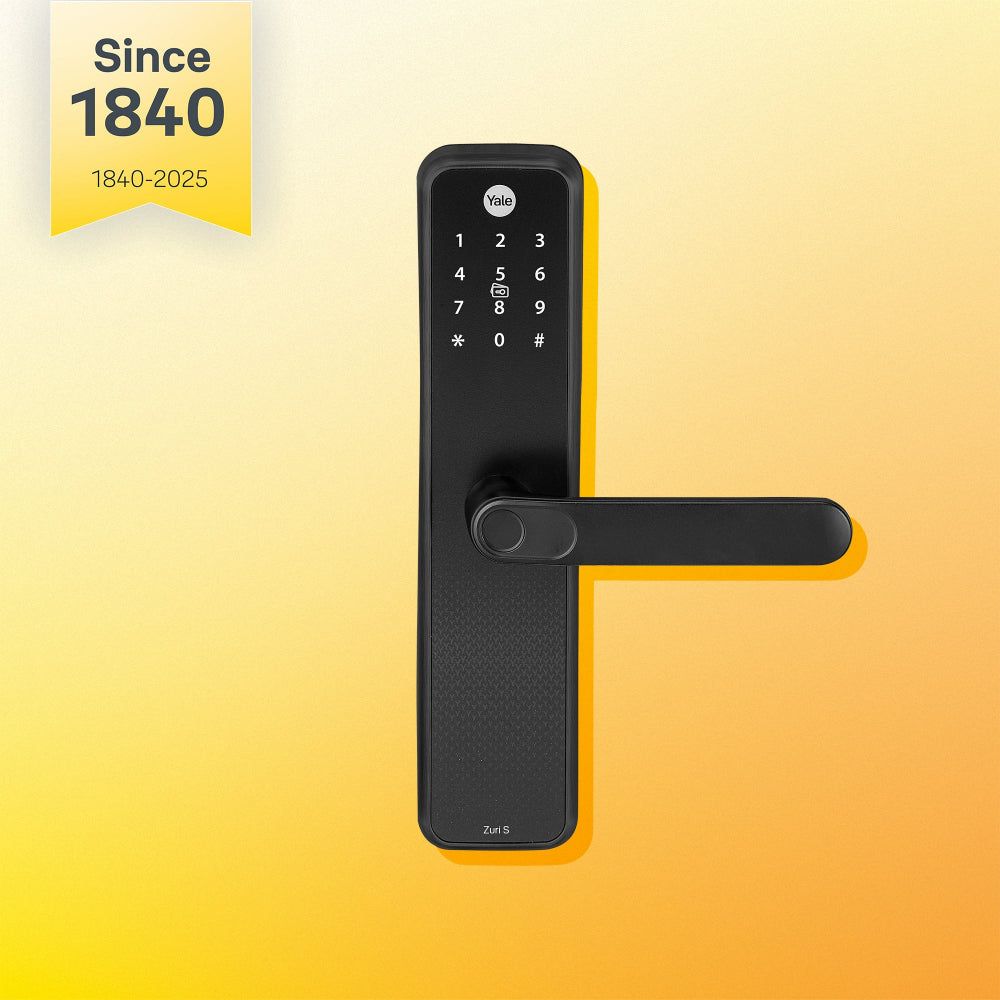 Yale Zuri S Digital Lock (Fingerprint, PIN, RFID & Manual Key Access, Black)_2