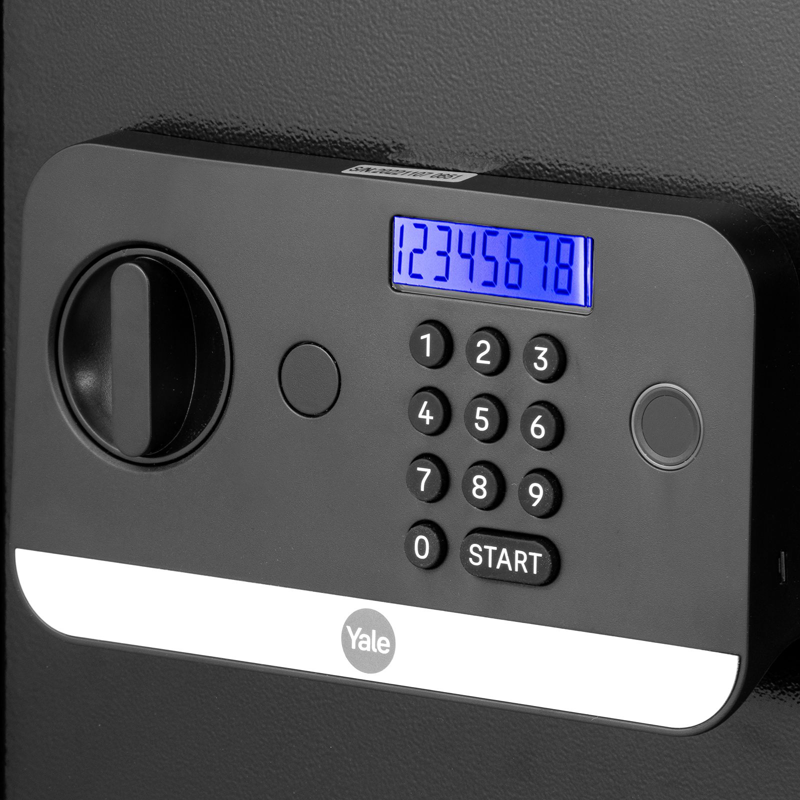 Yale Stellar 59 Litres Biometric Safety Locker (1 Shelf, Stellar-500/DB2, Black)_10