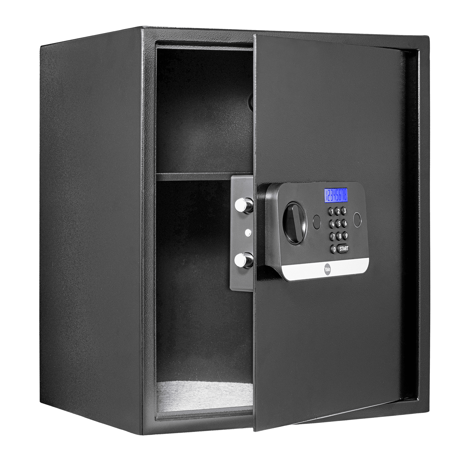 Yale Stellar 59 Litres Biometric Safety Locker (1 Shelf, Stellar-500/DB2, Black)_7