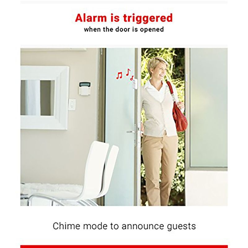 Juvo Wireless Door and Window Alarm (HSB01, White) Juvo Wireless Door and Window Alarm (HSB01, White)_8
