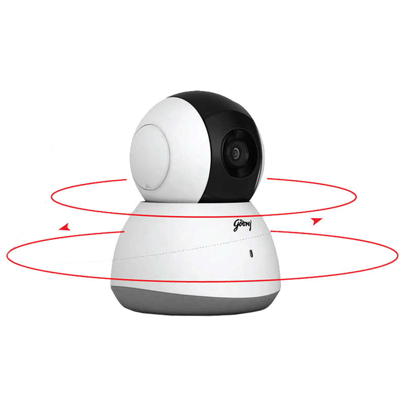 Godrej EVE PT 2 Security Camera (46171610SD00483, White)_2