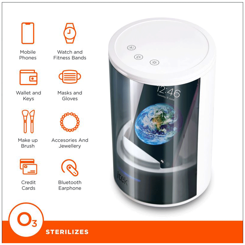 itek Ozone Box Smart Disinfector (OD100, White) itek Ozone Box Smart Disinfector (OD100, White)_4