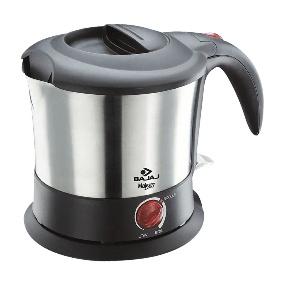 BAJAJ KTX 09 1200 Watt 1 Litre Electric Kettle with Concealed Heating Element (Steel) BAJAJ KTX 09 1200 Watt 1 Litre Electric Kettle with Concealed Heating Element (Steel)_1