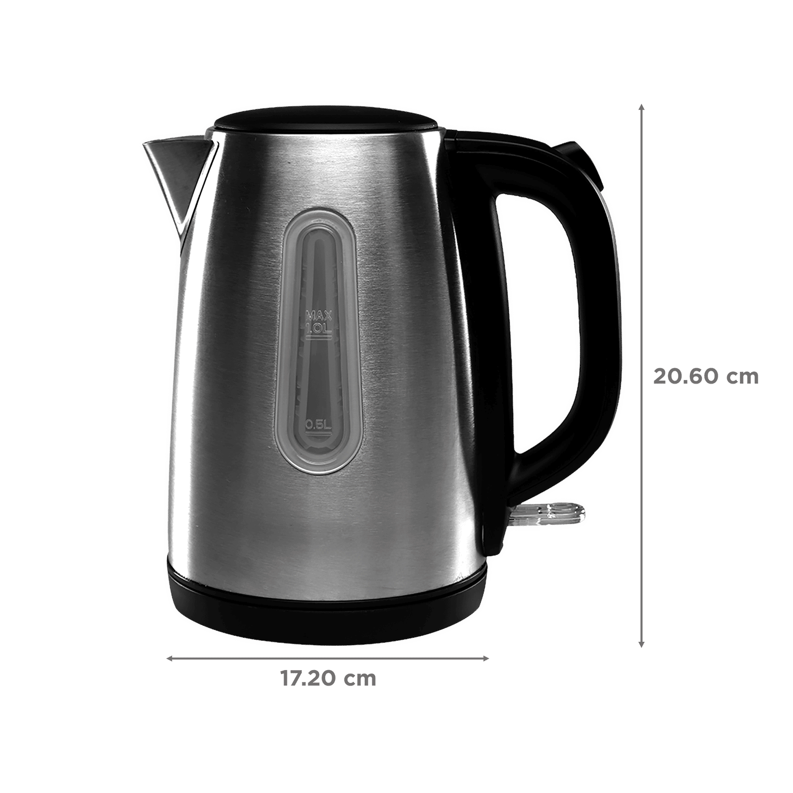 Croma 2200 Watt 1 Litre Electric Kettle with Auto Shut Off (Silver)_2