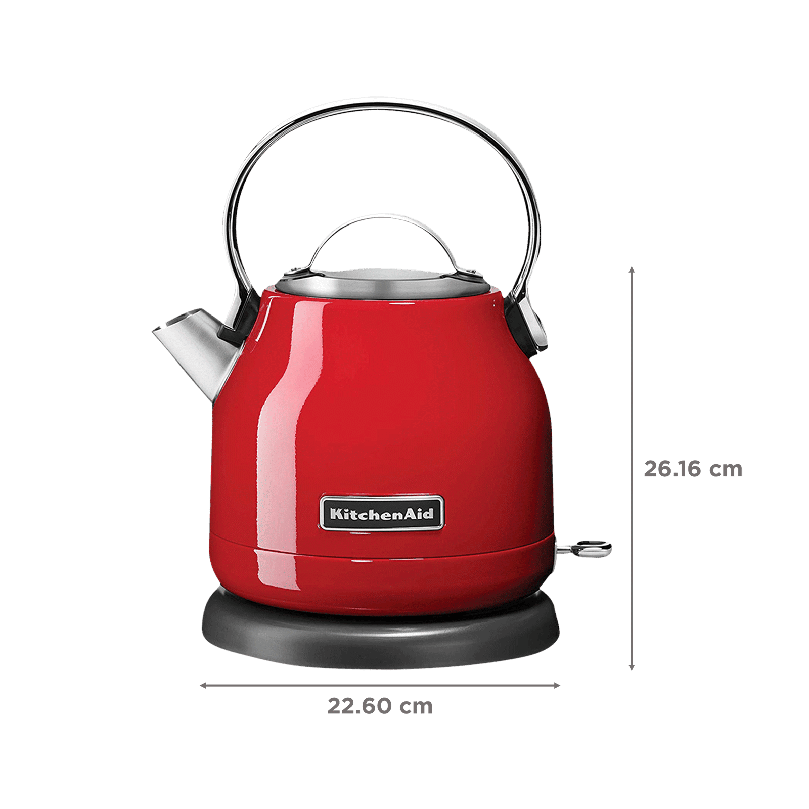 KitchenAid Stella 2200 Watt 1.2 Litre Electric Kettle with LED Indicator Light with On/Off Switch (Empire Red) KitchenAid Stella 2200 Watt 1.2 Litre Electric Kettle with LED Indicator Light with On/Off Switch (Empire Red)_2