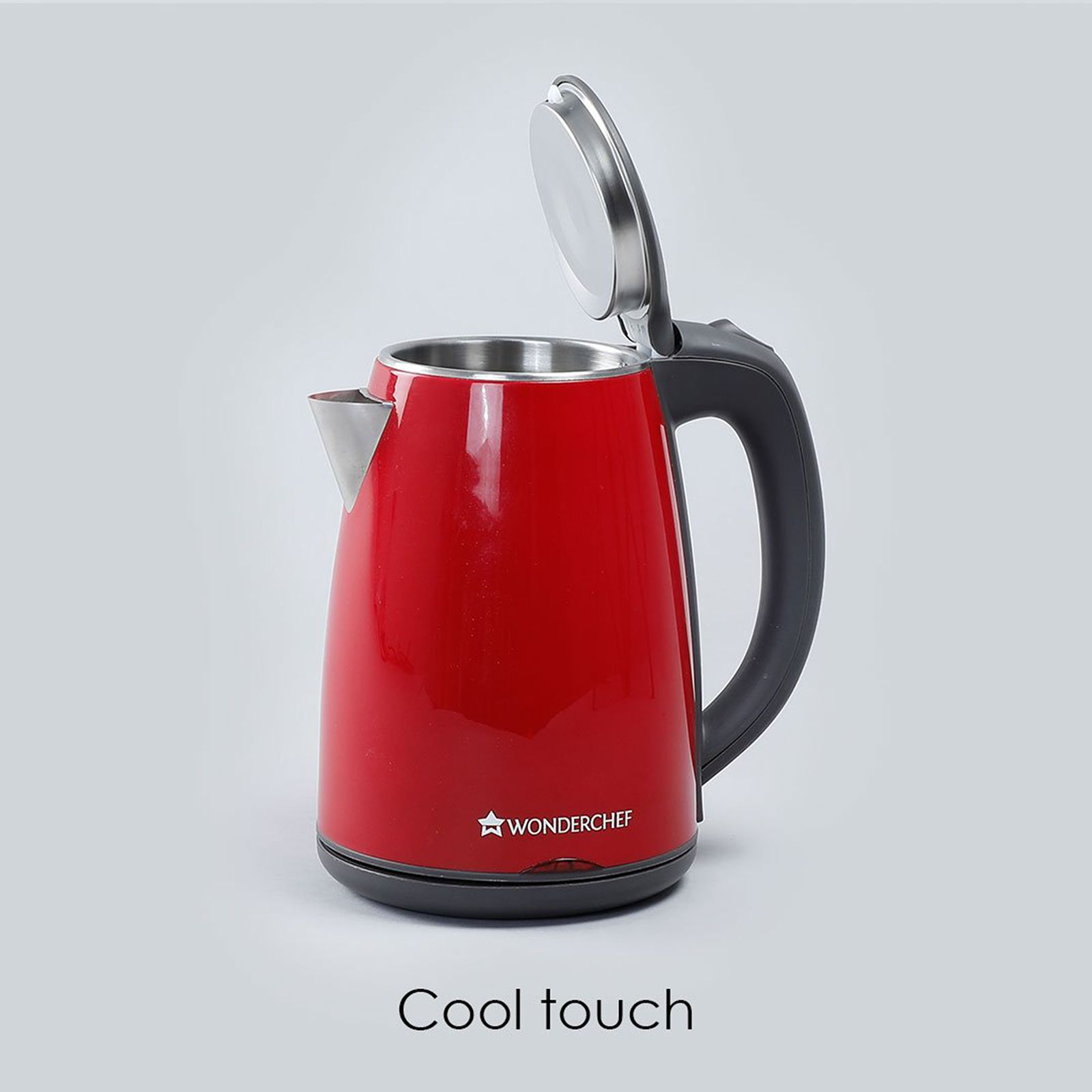 WONDERCHEF Crimson Edge 1500 Watt 1.2 Litre Electric Kettle with Auto Shut Off (Red) WONDERCHEF Crimson Edge 1500 Watt 1.2 Litre Electric Kettle with Auto Shut Off (Red)_11