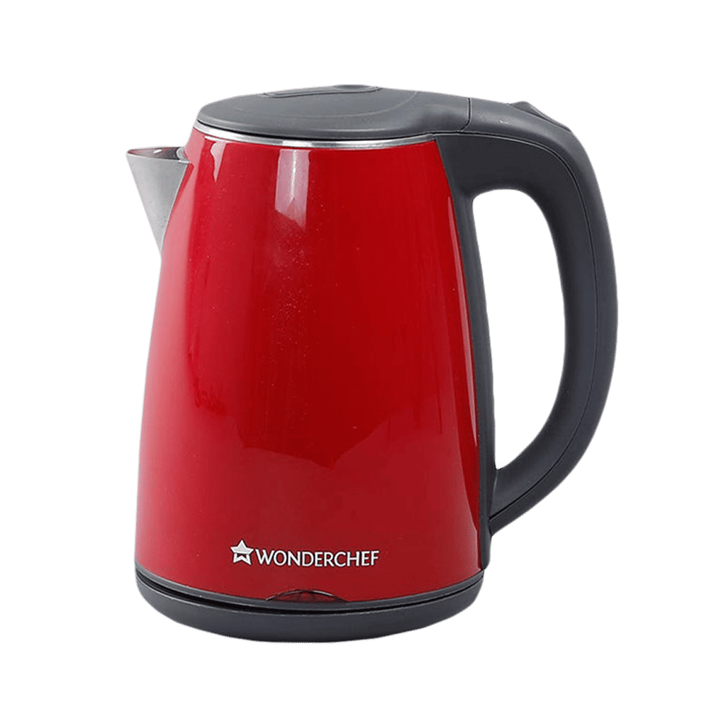 WONDERCHEF Crimson Edge 1500 Watt 1.2 Litre Electric Kettle with Auto Shut Off (Red) WONDERCHEF Crimson Edge 1500 Watt 1.2 Litre Electric Kettle with Auto Shut Off (Red)_12