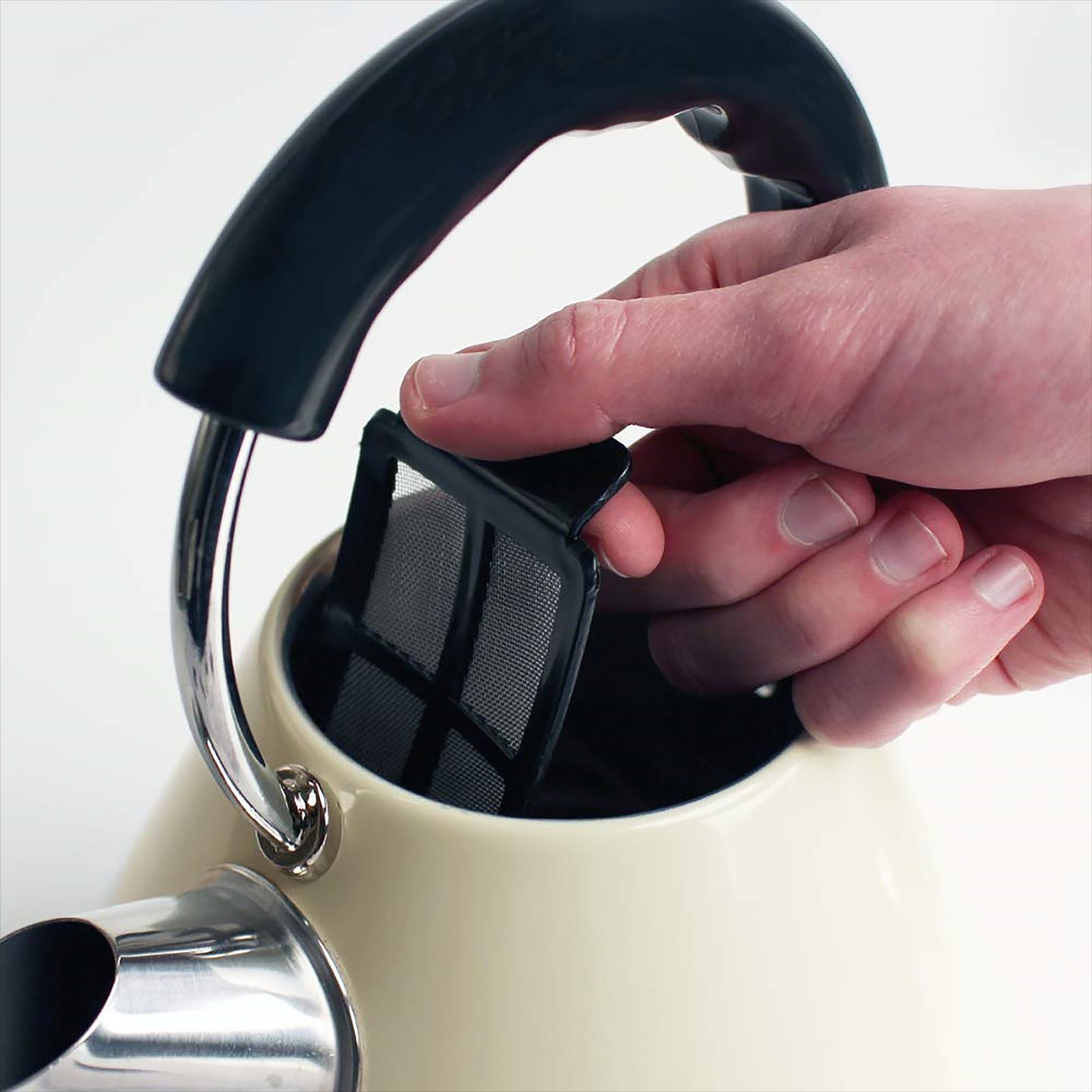 HADEN Boston 3000 Watt 1.7 Litre Electric Kettle with 360 Degree Rotation Base (Cream)_10