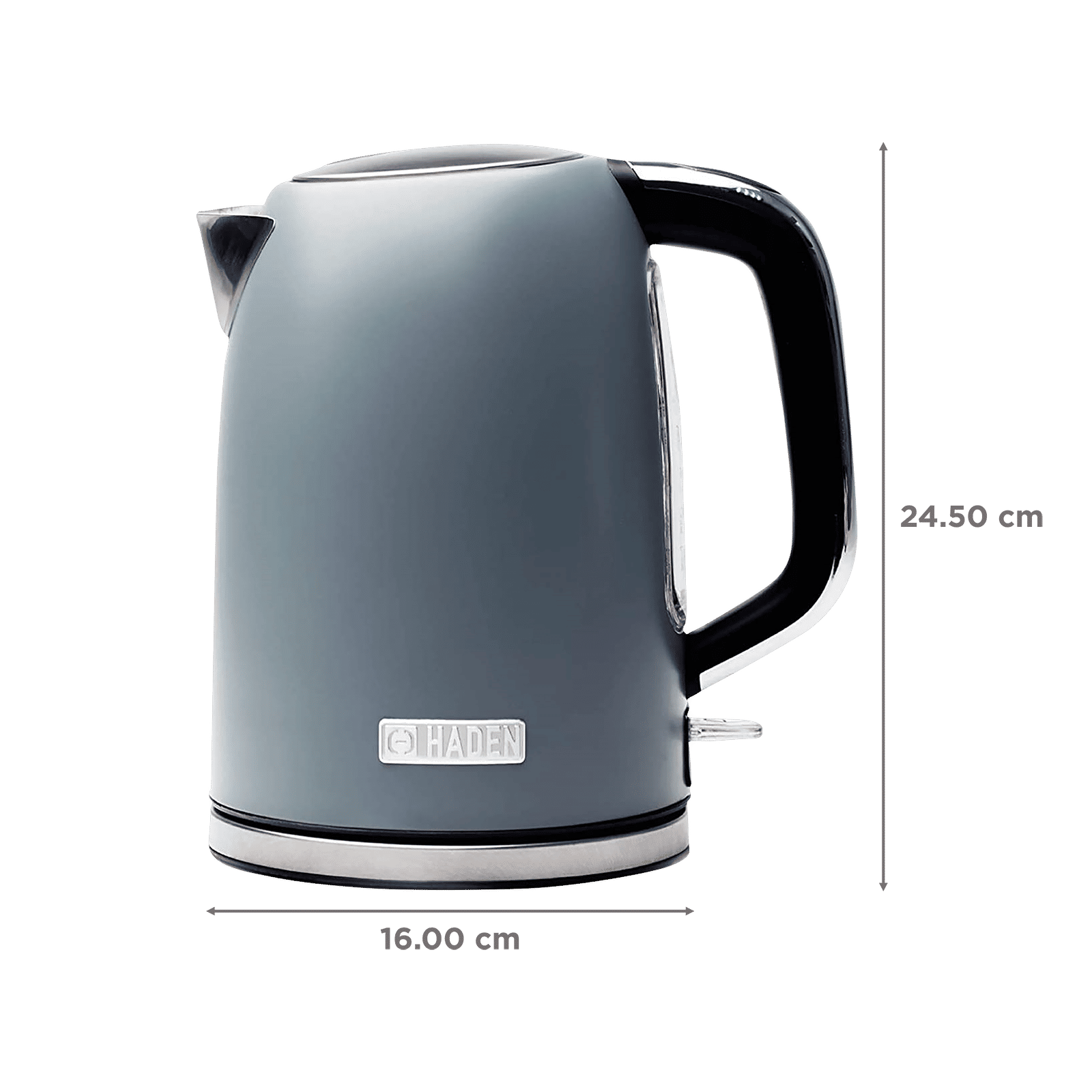HADEN Perth Slate 3000 Watt 1.7 Litre Electric Kettle with Boil Dry Protection (Grey) HADEN Perth Slate 3000 Watt 1.7 Litre Electric Kettle with Boil Dry Protection (Grey)_2