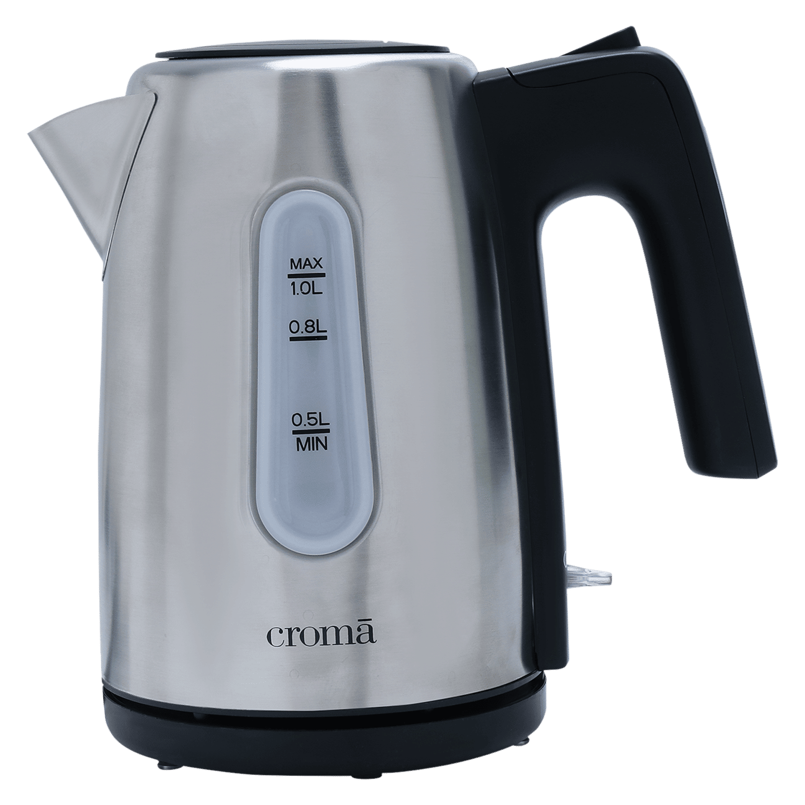 Croma 1200 Watt 1 Litre Electric Kettle with Auto Shut Off (Black) Croma 1200 Watt 1 Litre Electric Kettle with Auto Shut Off (Black)_1