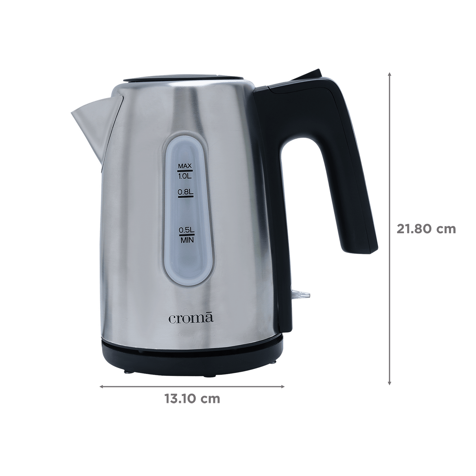 Croma 1200 Watt 1 Litre Electric Kettle with Auto Shut Off (Black) Croma 1200 Watt 1 Litre Electric Kettle with Auto Shut Off (Black)_2