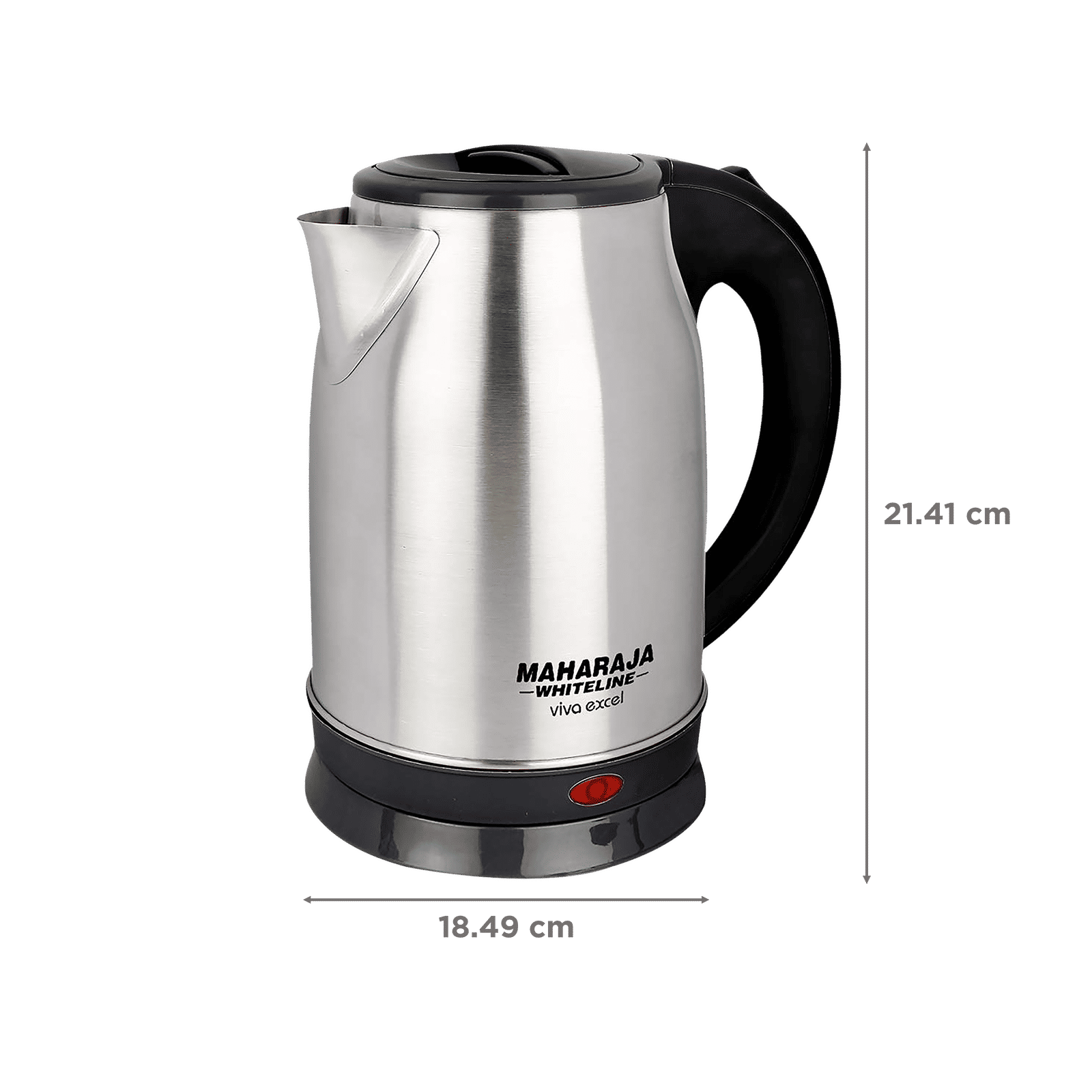 MAHARAJA WHITELINE Viva Excel 1500 Watt 1.8 Litre Electric Kettle with Auto Shut Off (Steel) MAHARAJA WHITELINE Viva Excel 1500 Watt 1.8 Litre Electric Kettle with Auto Shut Off (Steel)_2