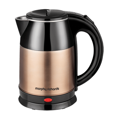 morphy richards Radiant 1500 Watt 1.8 Litre Electric Kettle with Auto Shut Off (Copper/Black)