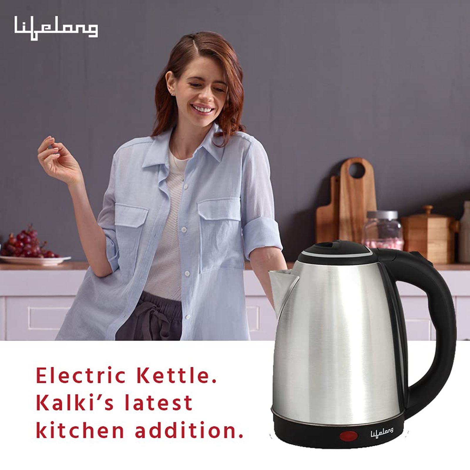 Lifelong LLEK15 1500 Watt 1.5 Litre Electric Kettle with 360 Degree Rotation Base (Silver) Lifelong LLEK15 1500 Watt 1.5 Litre Electric Kettle with 360 Degree Rotation Base (Silver)_9