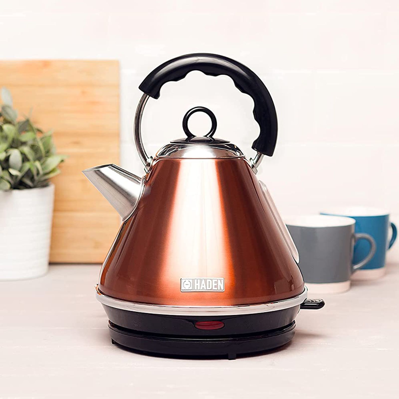 HADEN Boston 3000 Watt 1.7 Litre Electric Kettle with Water Level Indicator (Copper)_11