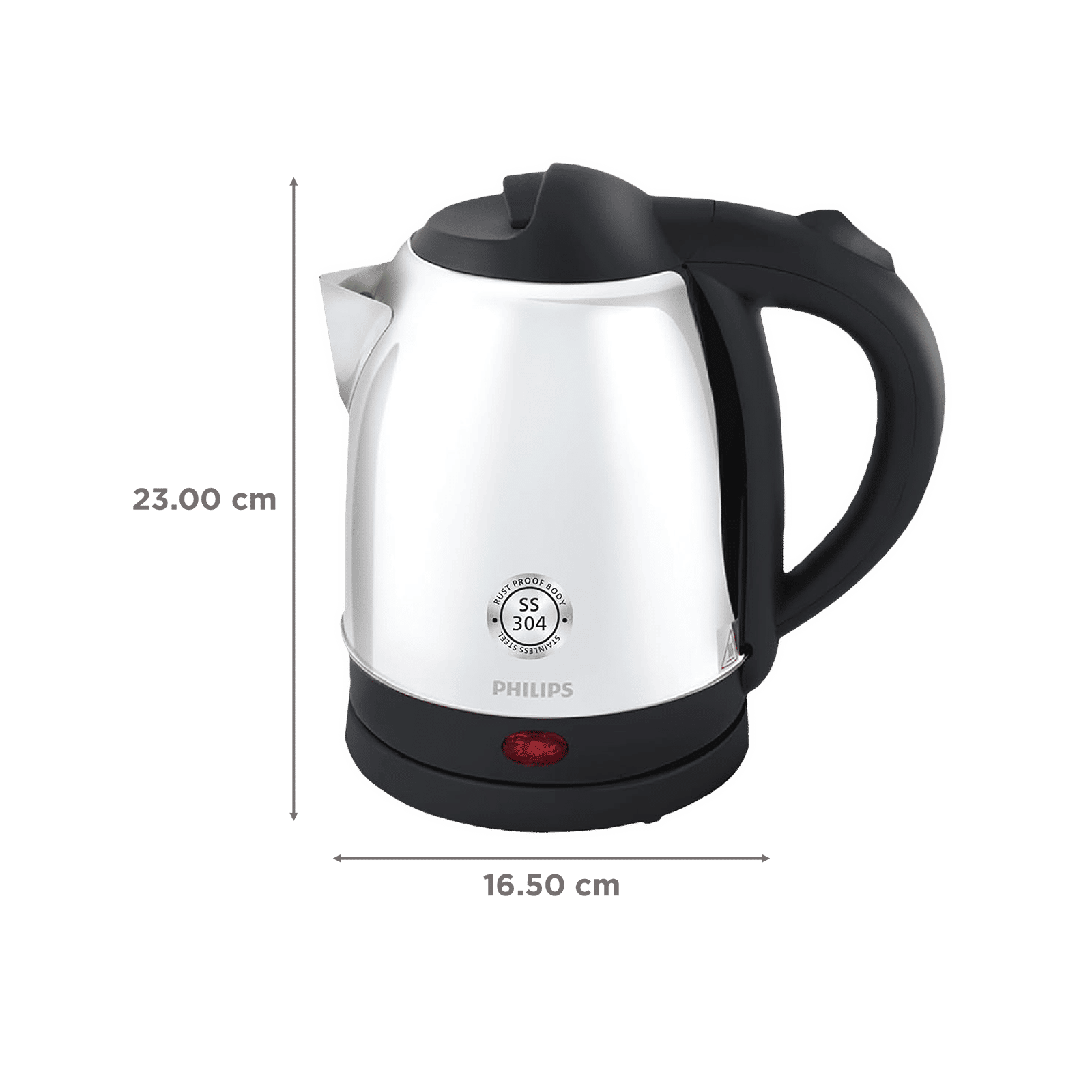 PHILIPS HD9373/00 1500 Watt 1.5 Litre Electric Kettle with Concealed Heating Element (Black)_2