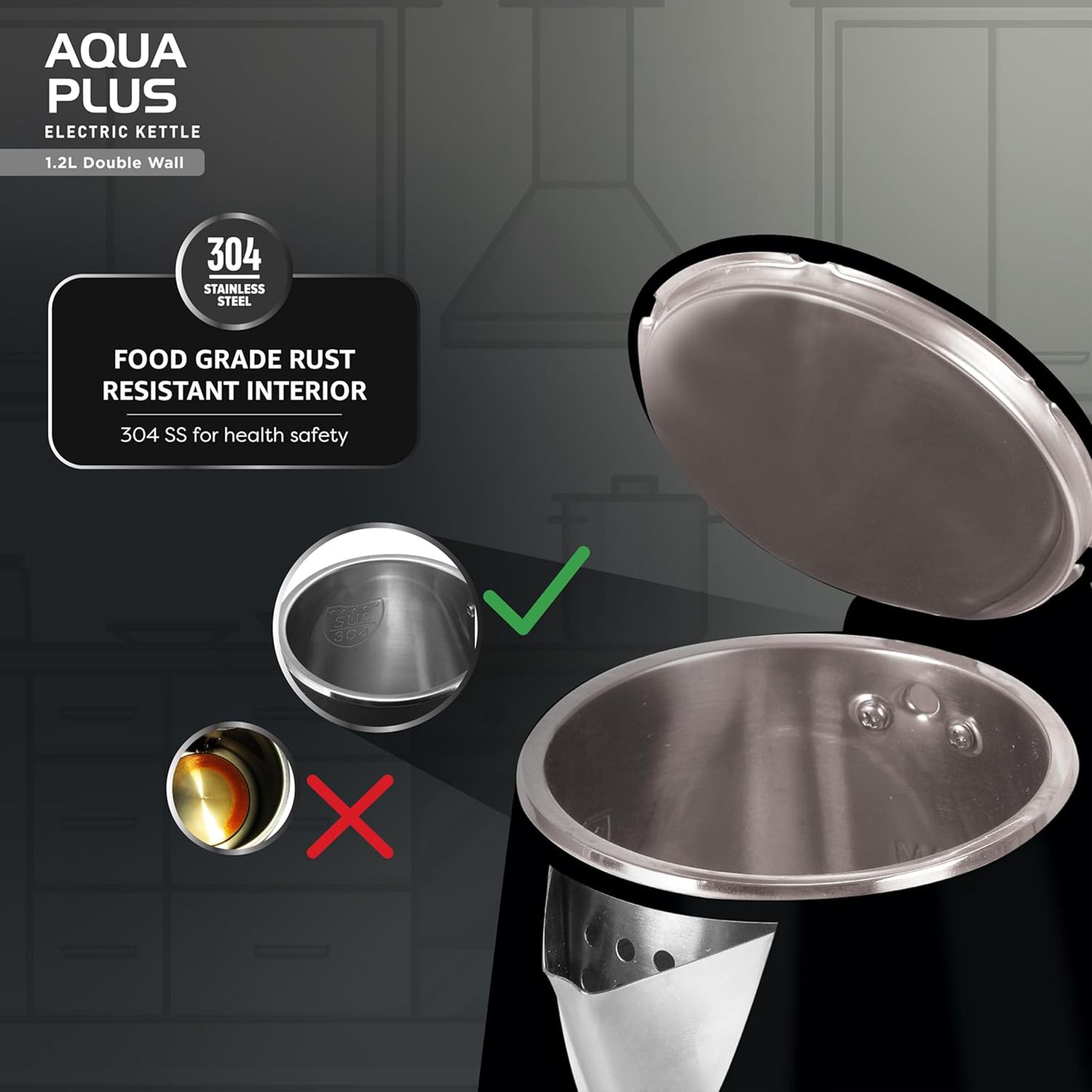HAVELLS Aqua Plus 1250 Watt 1.2 Litre Electric Kettle with Cool Touch Outer Body (Black) HAVELLS Aqua Plus 1250 Watt 1.2 Litre Electric Kettle with Cool Touch Outer Body (Black)_15
