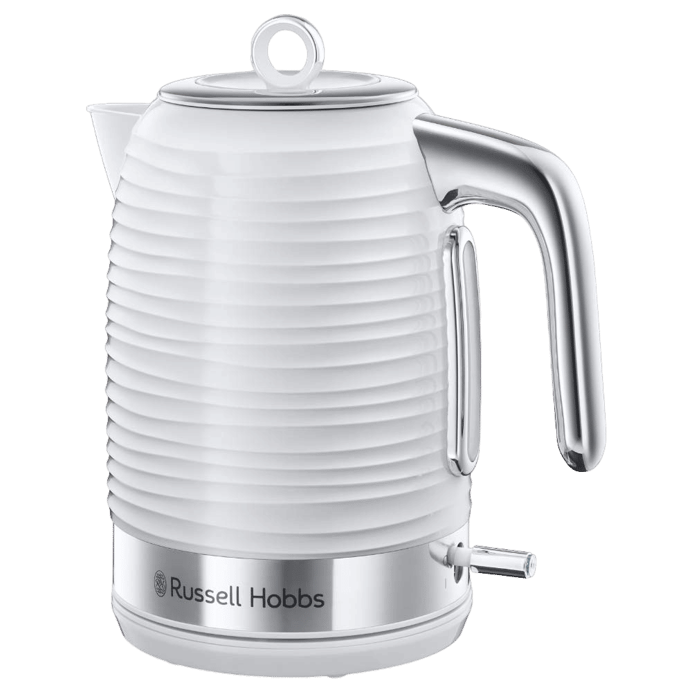 Russell Hobbs Inspire 2400 Watt 1.7 Litre Electric Kettle with 360 Degree Cordless Base (White) Russell Hobbs Inspire 2400 Watt 1.7 Litre Electric Kettle with 360 Degree Cordless Base (White)_1
