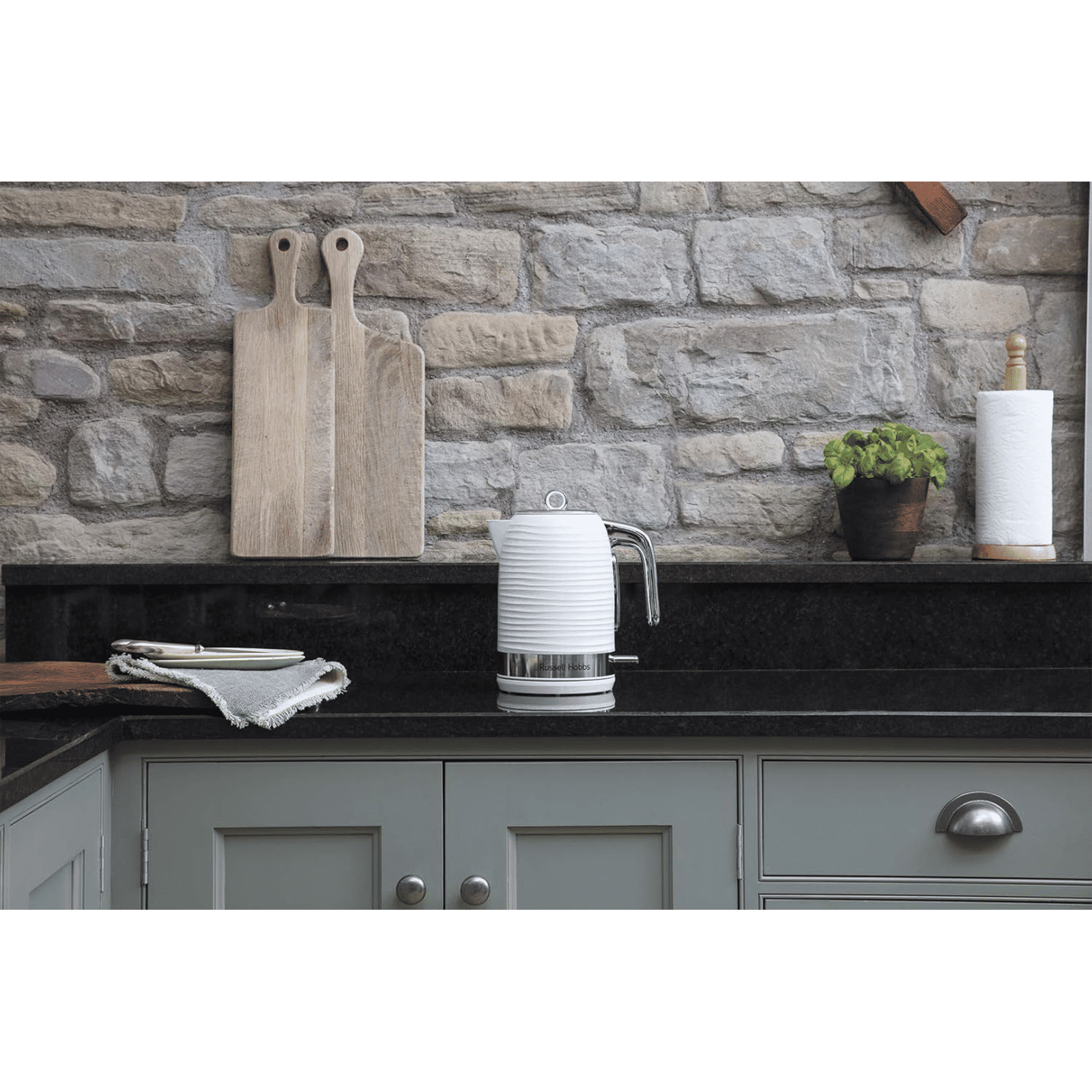 Russell Hobbs Inspire 2400 Watt 1.7 Litre Electric Kettle with 360 Degree Cordless Base (White) Russell Hobbs Inspire 2400 Watt 1.7 Litre Electric Kettle with 360 Degree Cordless Base (White)_12