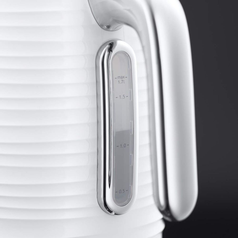 Russell Hobbs Inspire 2400 Watt 1.7 Litre Electric Kettle with 360 Degree Cordless Base (White) Russell Hobbs Inspire 2400 Watt 1.7 Litre Electric Kettle with 360 Degree Cordless Base (White)_6