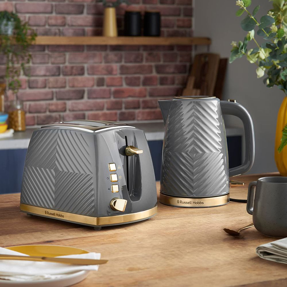 Russell Hobbs Groove 2400 Watt 1.7 Litre Electric Kettle with Perfect Pour Spout (Grey)_11