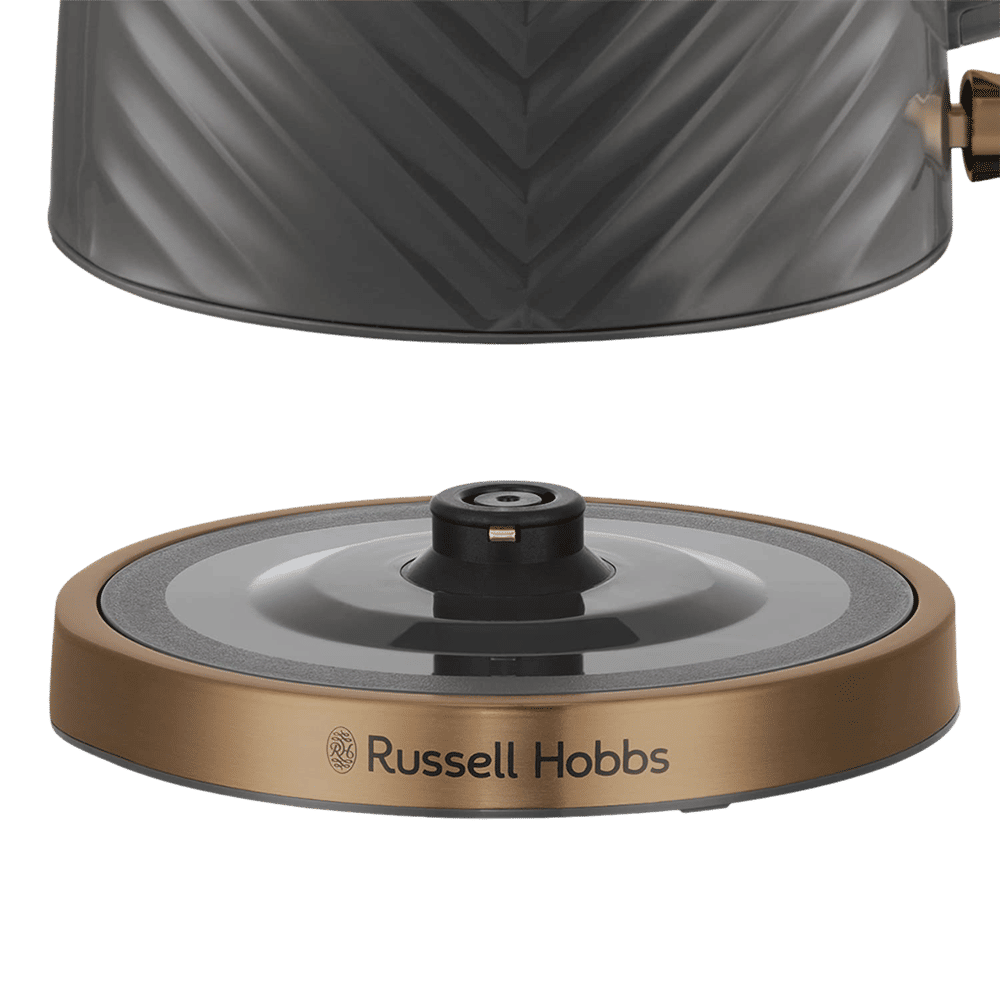 Russell Hobbs Groove 2400 Watt 1.7 Litre Electric Kettle with Perfect Pour Spout (Grey)_5