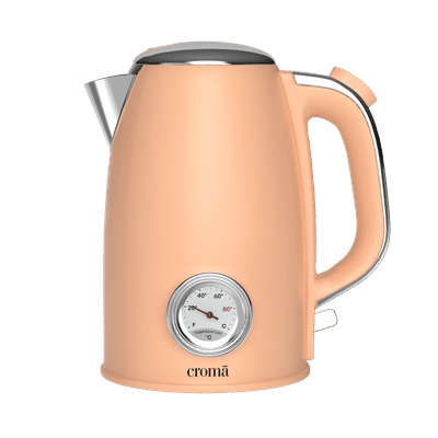 Croma AK5805 1950 Watt 1.7 Litre Electric Kettle with Boil Dry Protection (Peach)