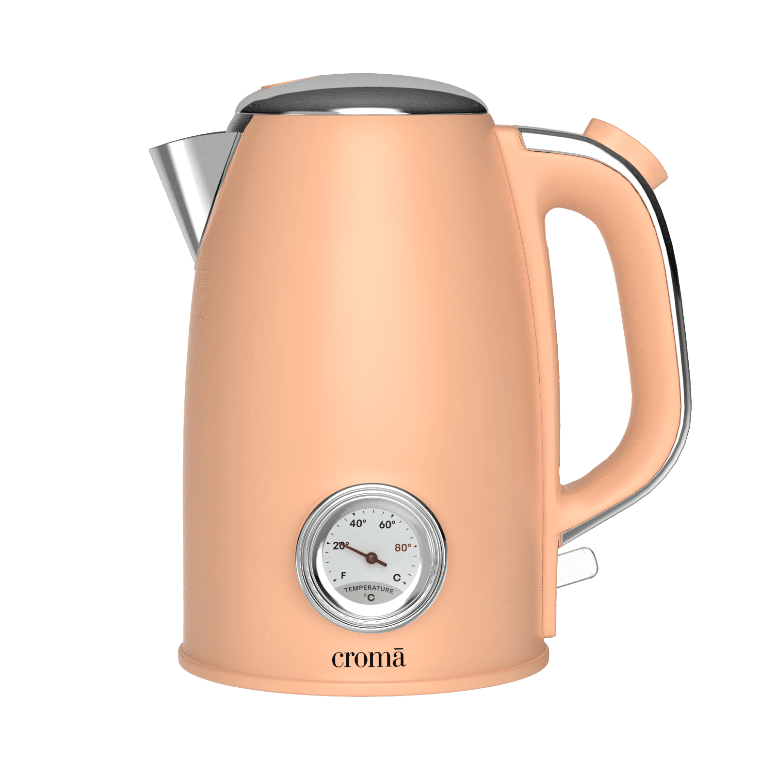 Croma AK5805 1950 Watt 1.7 Litre Electric Kettle with Boil Dry Protection (Peach)_1