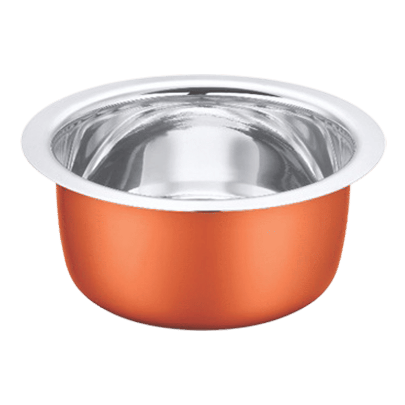 COOKAID 4 Pcs Non Stick Stainless Steel Cookware Set (Even & Fast Heating, Copper)_4