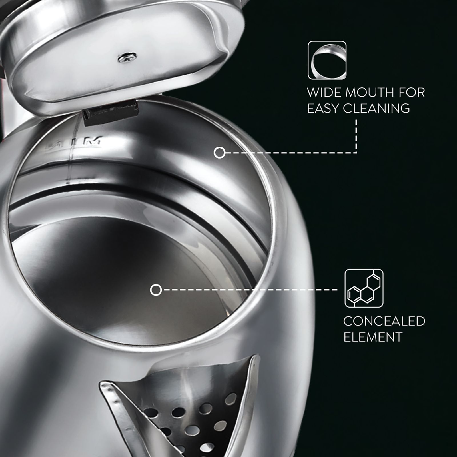 JUDGE By Prestige JEA 313 650 Watt 1.5 Litre Electric Kettle with Automatic Shut Off (Silver) JUDGE By Prestige JEA 313 650 Watt 1.5 Litre Electric Kettle with Automatic Shut Off (Silver)_4