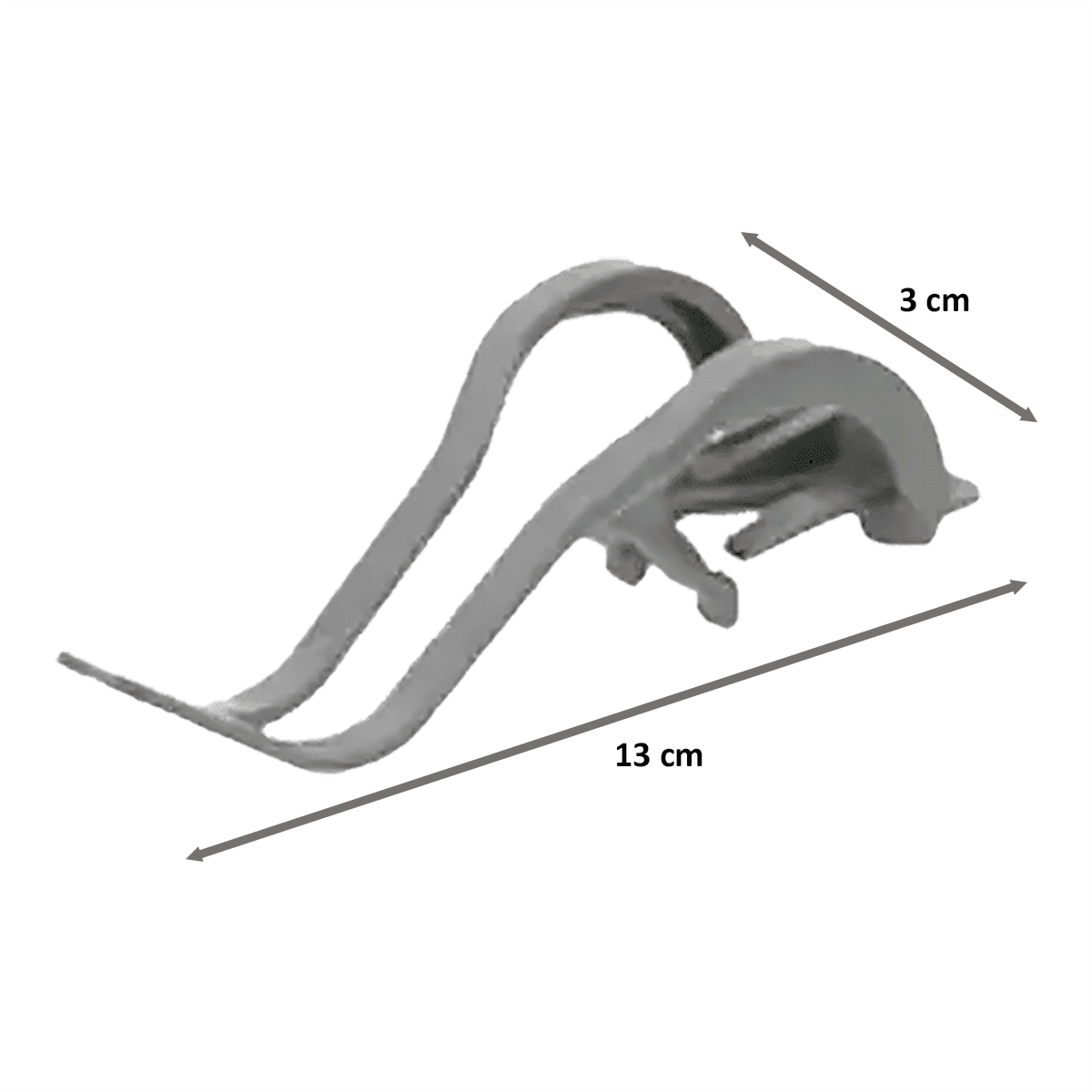 BOSCH Clip Holder for Dishwasher (10001629, Silver)_2