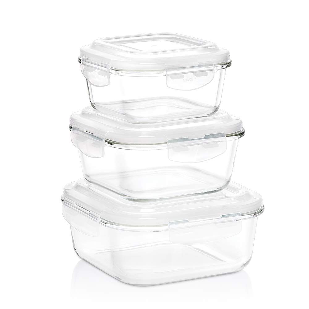 BOROSIL Klip n Store 520ml Borosilicate Glass Container with Air Tight Lid (Scratch Resistant, Transparent) BOROSIL Klip n Store 520ml Borosilicate Glass Container with Air Tight Lid (Scratch Resistant, Transparent)_7