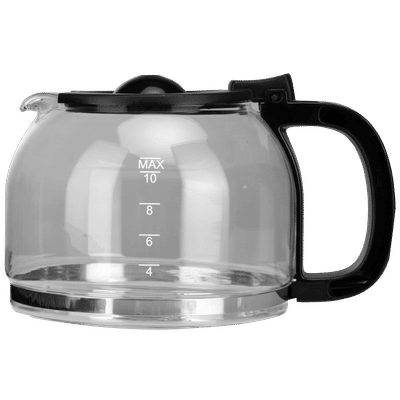 Croma Carafe For Coffee & Tea Maker (Max 15 Cup Coffee Making Capacity, Black)