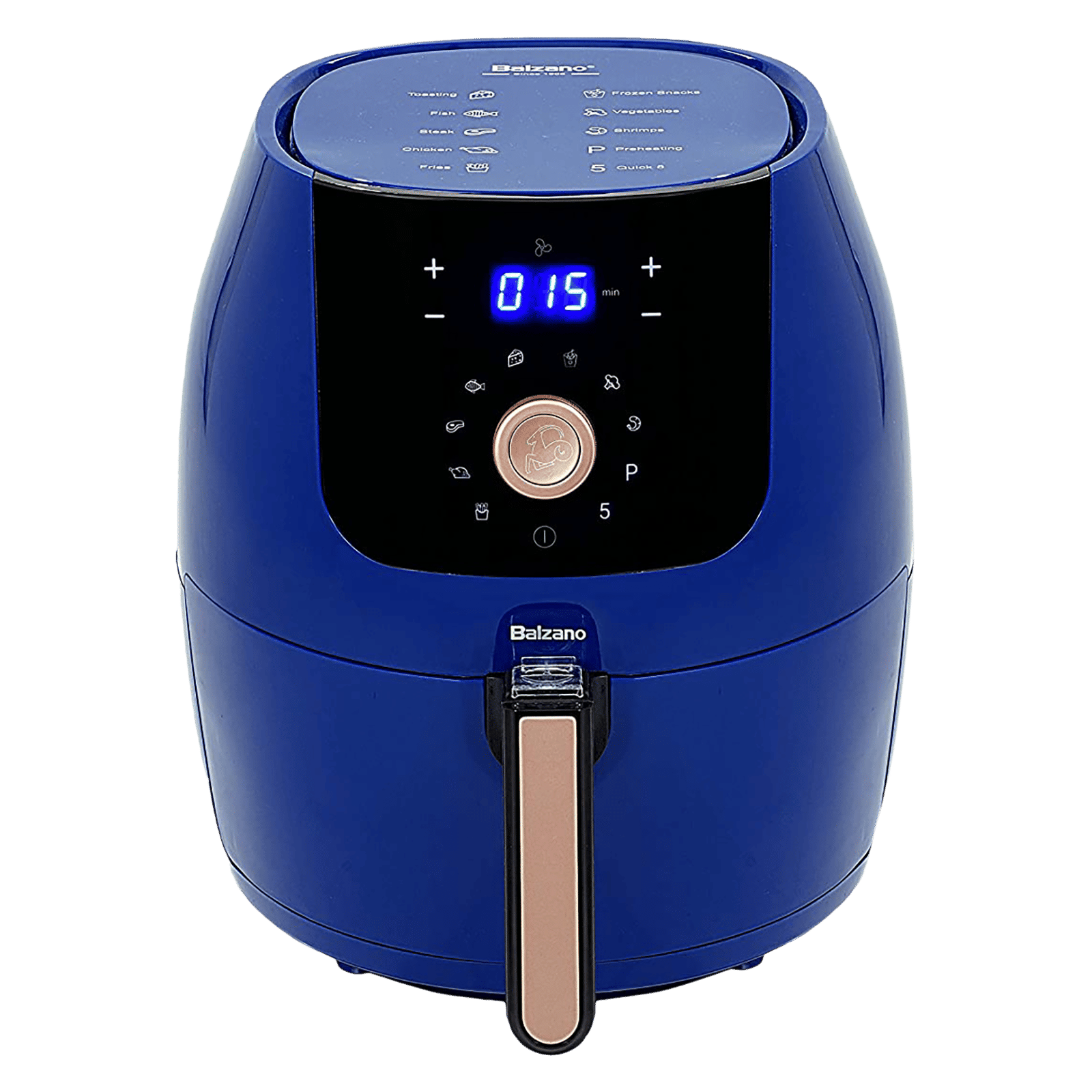 Balzano 5.5L 1700 Watt Digital Air Fryer with Rapid Heat Circulation Technology (Blue)_1