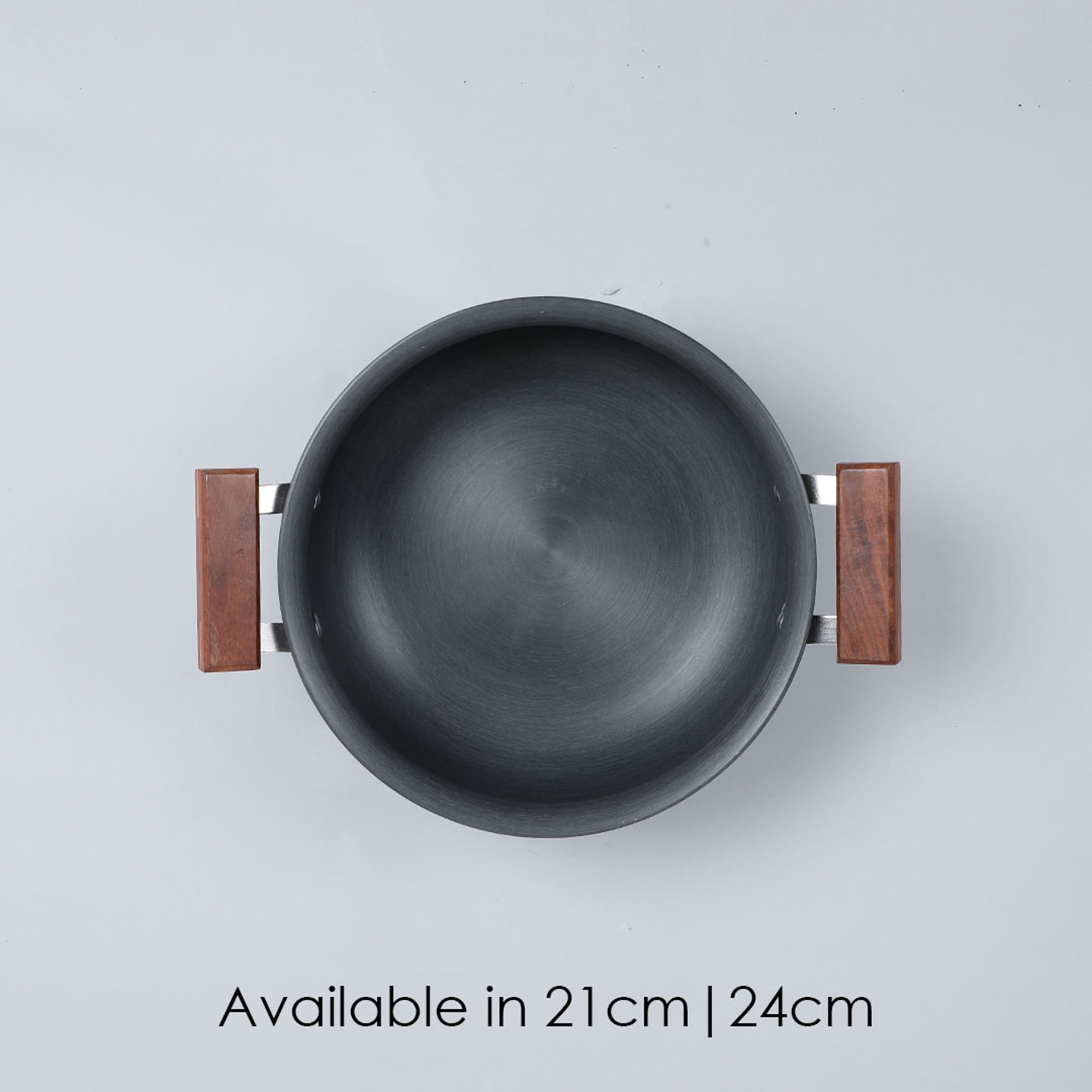 WONDERCHEF Ebony 5L Non Stick Aluminium & Wood Biryani Handi with Stainless Steel Lid (Induction Compatible, Even Heat Distribution, Black) WONDERCHEF Ebony 5L Non Stick Aluminium & Wood Biryani Handi with Stainless Steel Lid (Induction Compatible, Even Heat Distribution, Black)_15