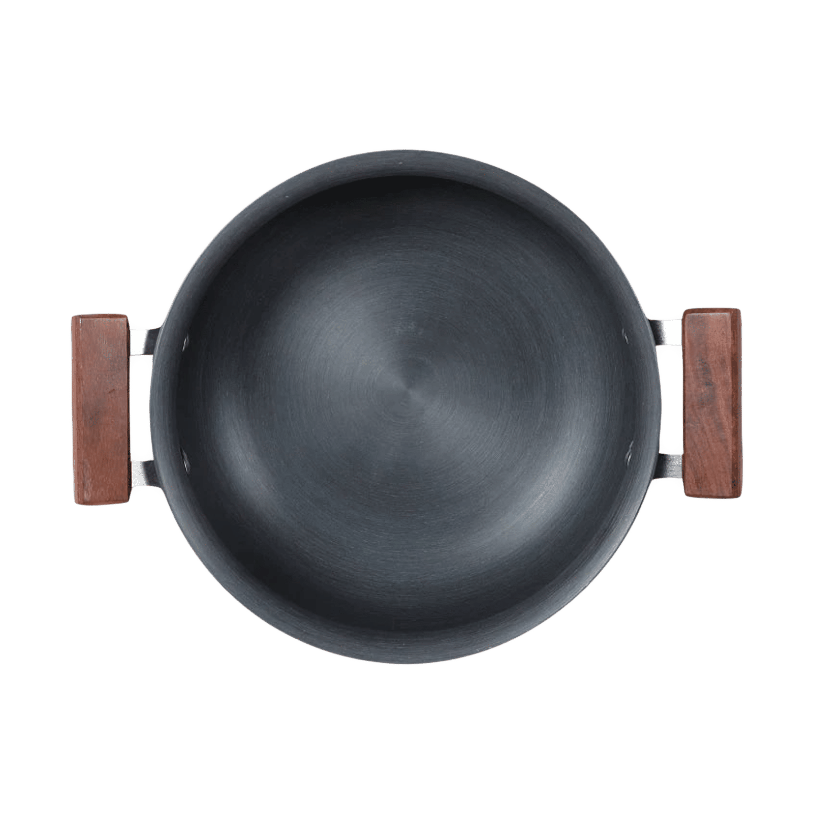 WONDERCHEF Ebony 5L Non Stick Aluminium & Wood Biryani Handi with Stainless Steel Lid (Induction Compatible, Even Heat Distribution, Black) WONDERCHEF Ebony 5L Non Stick Aluminium & Wood Biryani Handi with Stainless Steel Lid (Induction Compatible, Even Heat Distribution, Black)_5