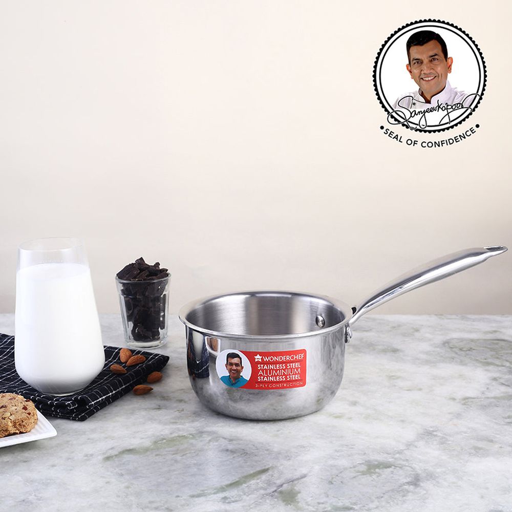 WONDERCHEF Nigella Sauce Pan (Stainless Steel Body, 63153404, Silver) WONDERCHEF Nigella Sauce Pan (Stainless Steel Body, 63153404, Silver)_7