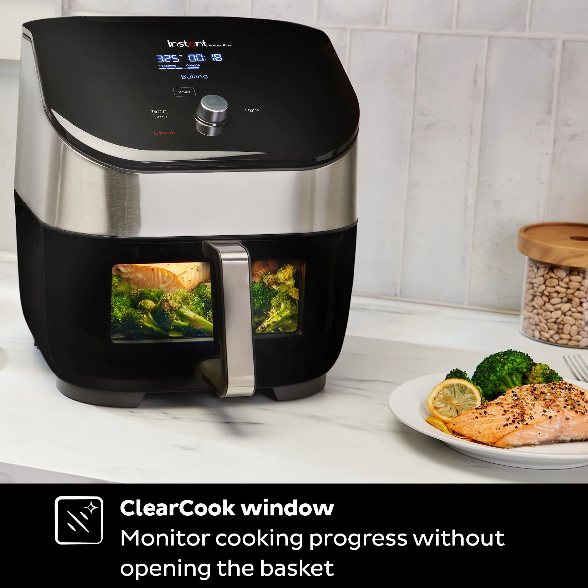 Instant Pot Vortex Plus 5.67L 1700 Watt Digital Air Fryer with EvenCrisp Technology (Black)_6