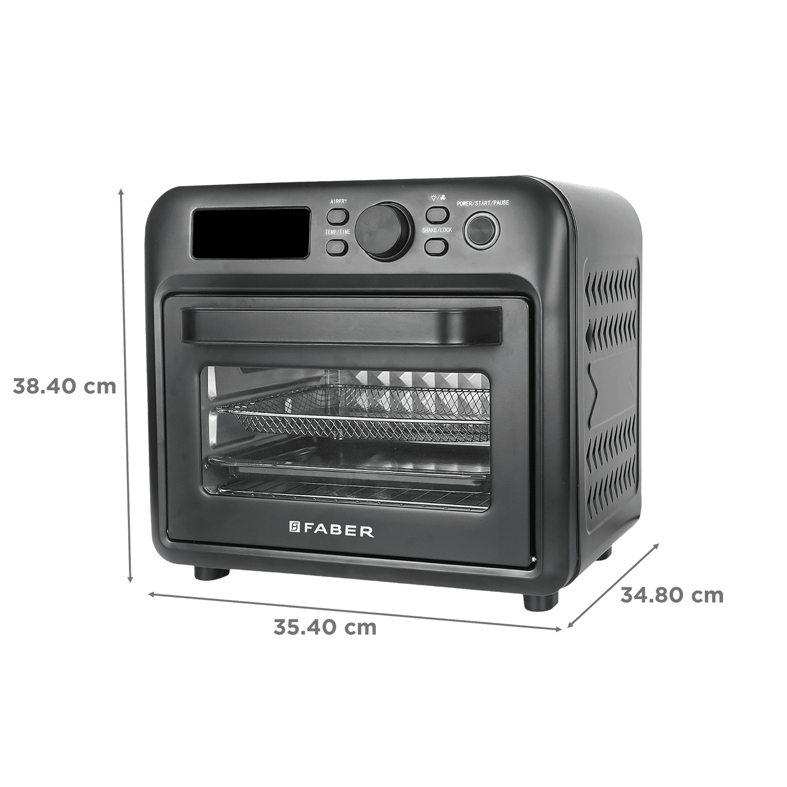 FABER 15DG 20L Oven Toaster Grill with 15 Auto Program (Black)_2
