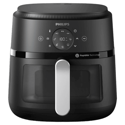 PHILIPS 2000 Series 4.2L 1500 Watt Digital Air Fryer with Rapid Air Technology (Black)