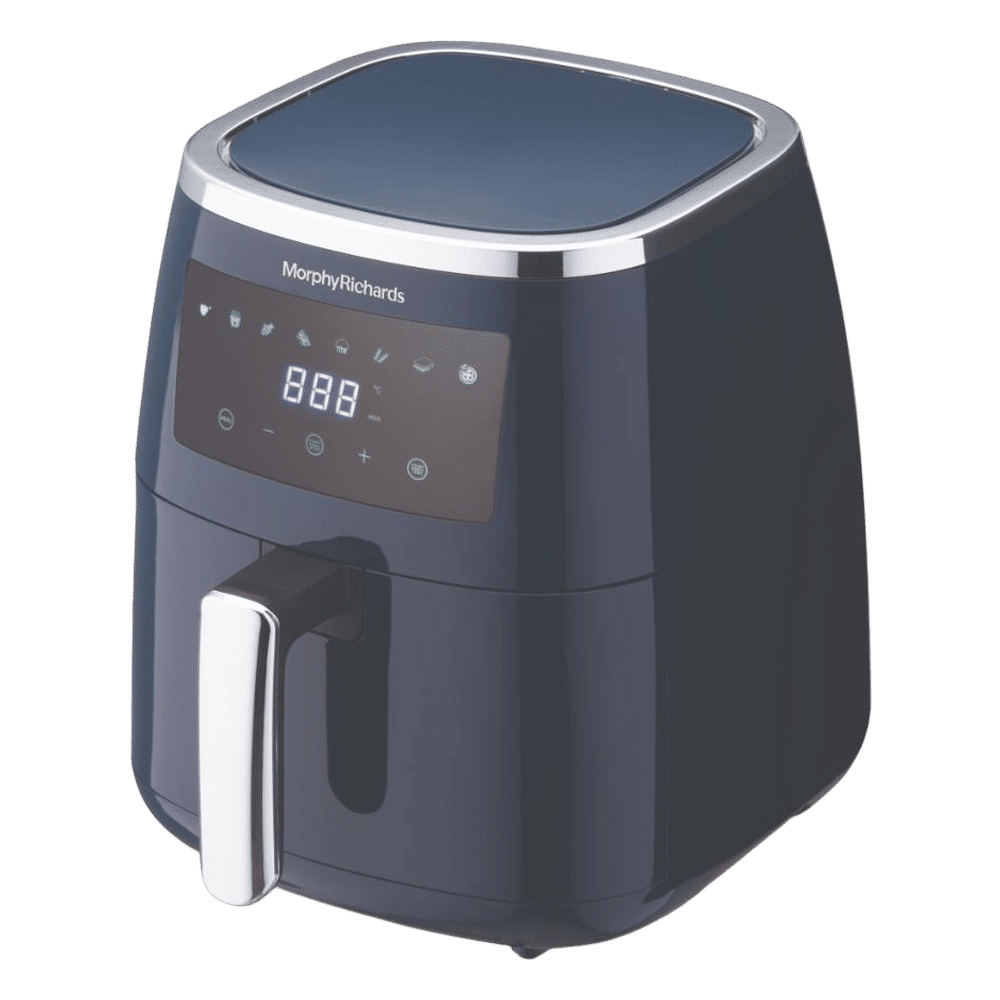 morphy richards Crisp Pro 5L 1500 Watt Digital Air Fryer with 8 Preset Menus (Navy Blue)_7