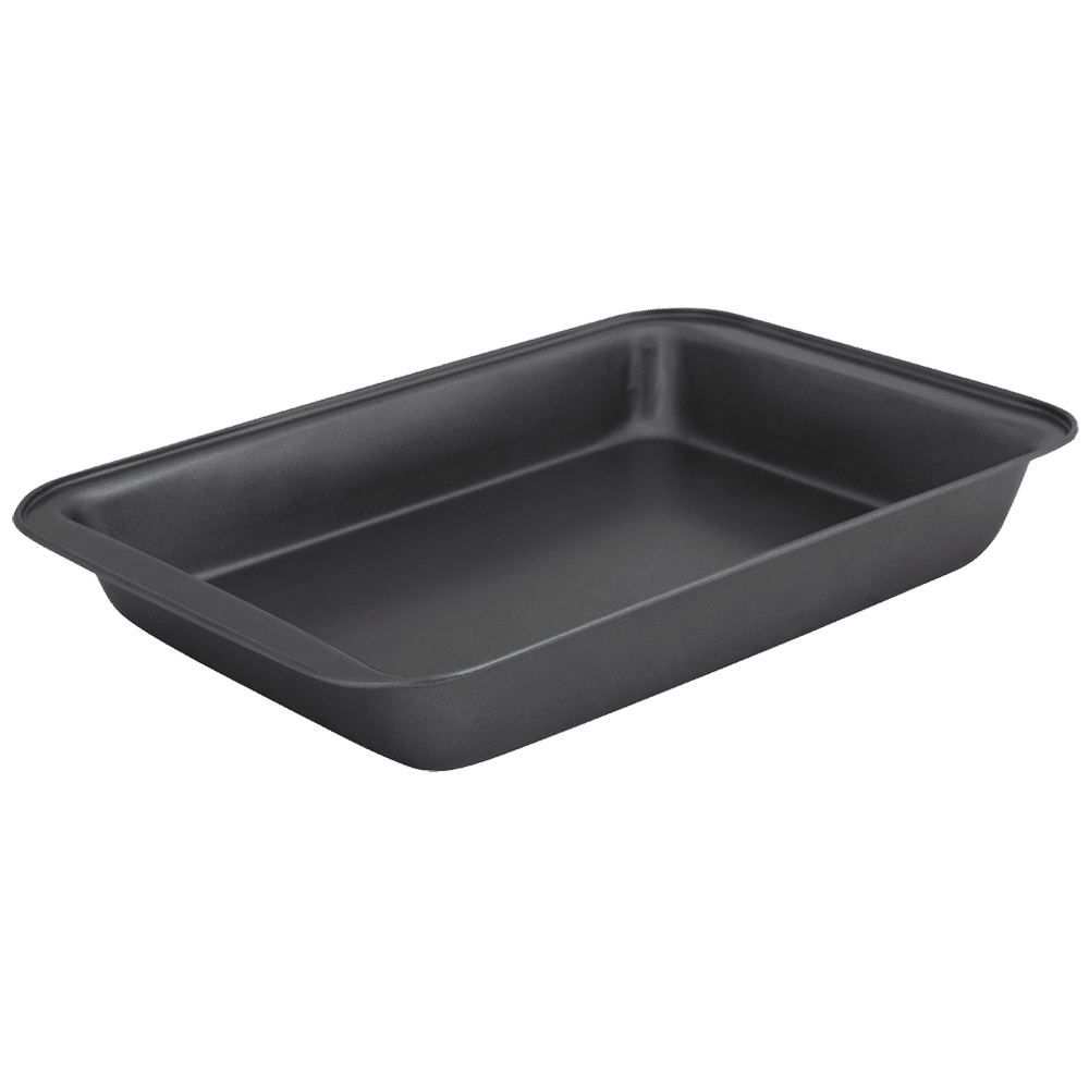 Sabichi Large Steel Loaf and Roaster Pan (195296, Black) Sabichi Large Steel Loaf and Roaster Pan (195296, Black)_1