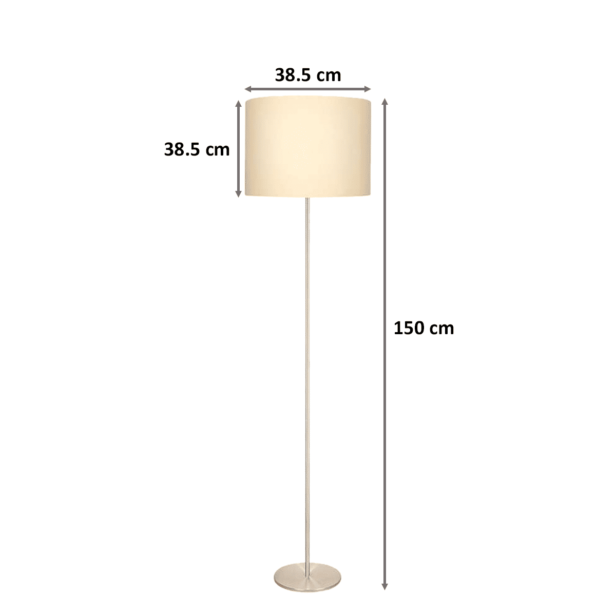 PHILIPS Hue Tranquil E27 Electric Powered 11 Watt LED Floor Lamp (White) PHILIPS Hue Tranquil E27 Electric Powered 11 Watt LED Floor Lamp (White)_2