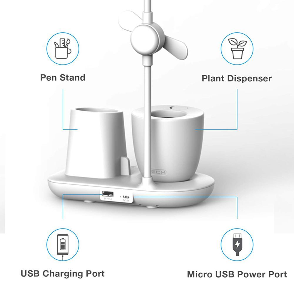 XECH Grow Station Desk Lamp (White) XECH Grow Station Desk Lamp (White)_5
