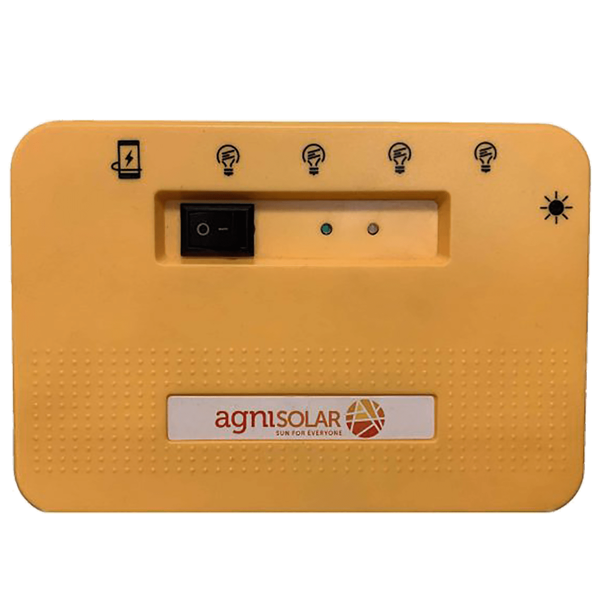 Agni Solar Home Lighting Kit 3 4 Watts Solar LED Bulb (Poly Crystalline Solar Panel, AG-301, Yellow) Agni Solar Home Lighting Kit 3 4 Watts Solar LED Bulb (Poly Crystalline Solar Panel, AG-301, Yellow)_5
