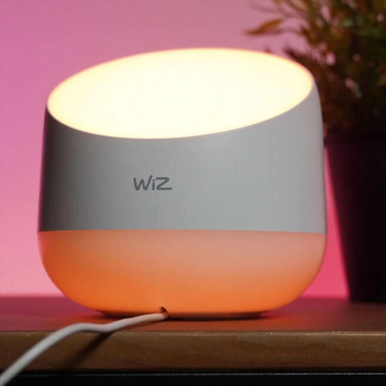 PHILIPS Wiz Squire 9 Watts LED Wi-Fi Table Lamp (16 Million Colors, 929003514801, White) PHILIPS Wiz Squire 9 Watts LED Wi-Fi Table Lamp (16 Million Colors, 929003514801, White)_4