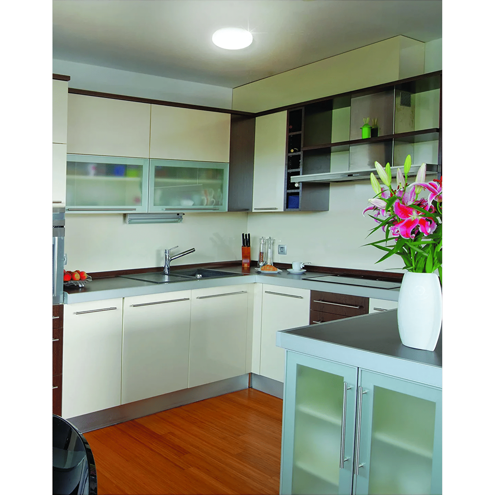 PHILIPS Rimless Full Glow 18 Watts Round LED Surface Downlight (EyeComfort Technology, 929003094301, White)_3